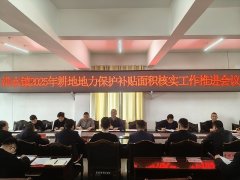 洪水镇结实开展耕地地力面积核查工做守牢耕地